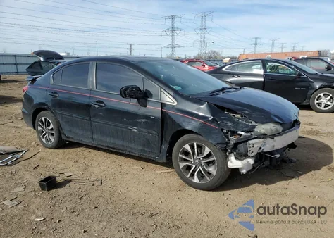 2015 Honda Civic Ex z USA, uszkodzony, nr VIN 19XFB2F82FE040657
